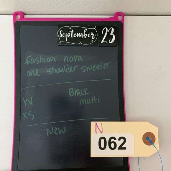 Fashion Nova Finding The One Shoulder Sweater Womens XS Extra Small Puff Sleeve - Picture 12 of 13